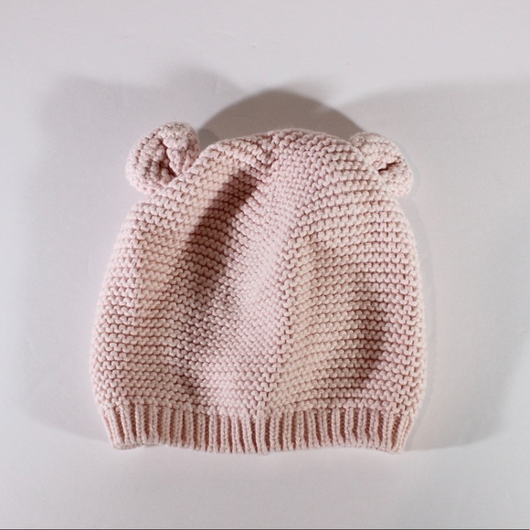 GAP Baby Hat Pink Bear Hat 3-6m - Picture 8 of 8